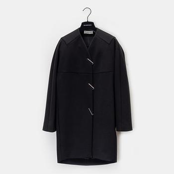 Balenciaga, a black coat, size 36.
