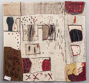 VÄGGTEXTIL, Birgitta Nelson Clauss, signerad.