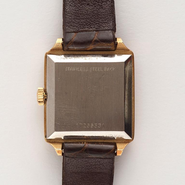 Longines. Double. Manual winding.  22x 29mm. 1960s.