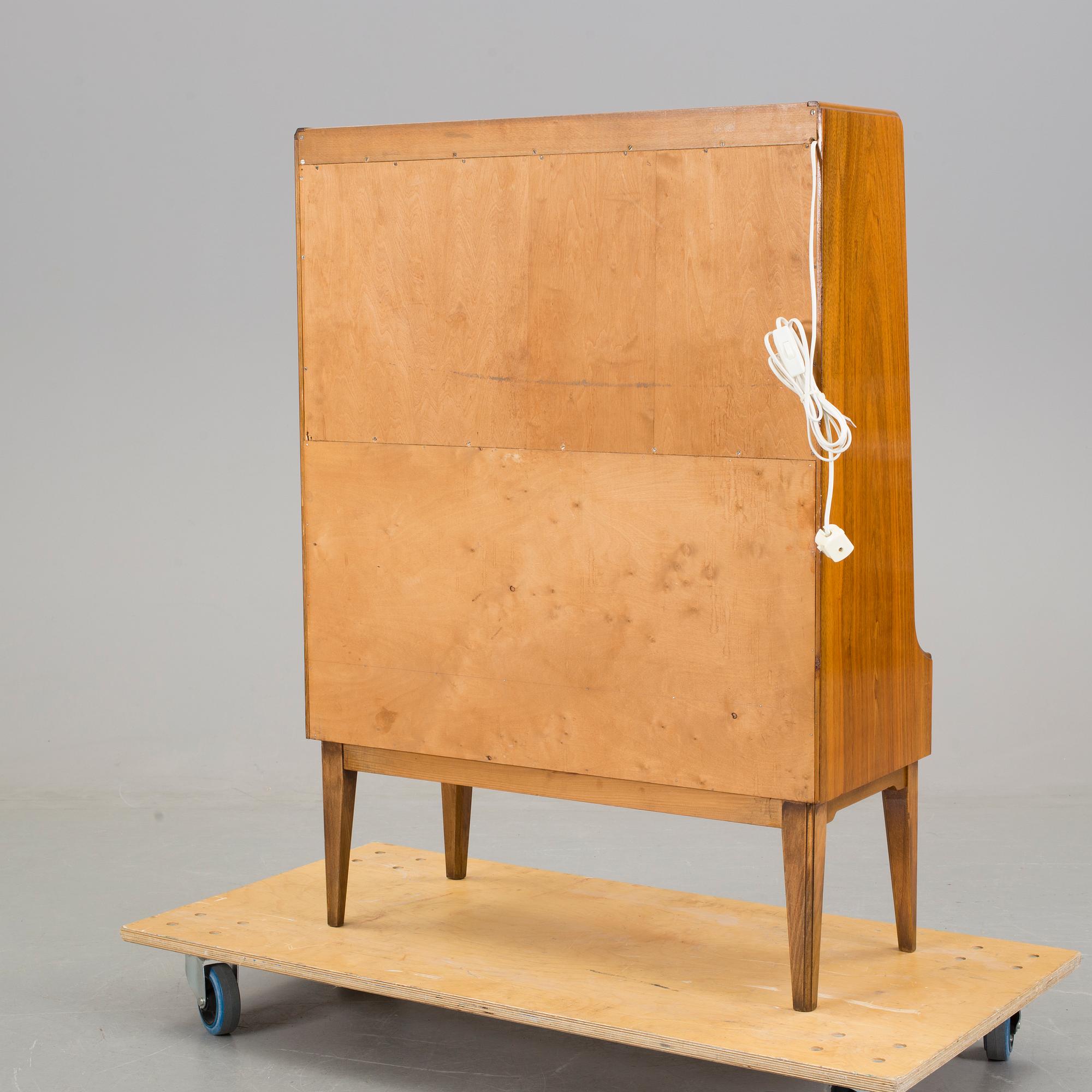 BARSKÅP, teak, 1960-tal.