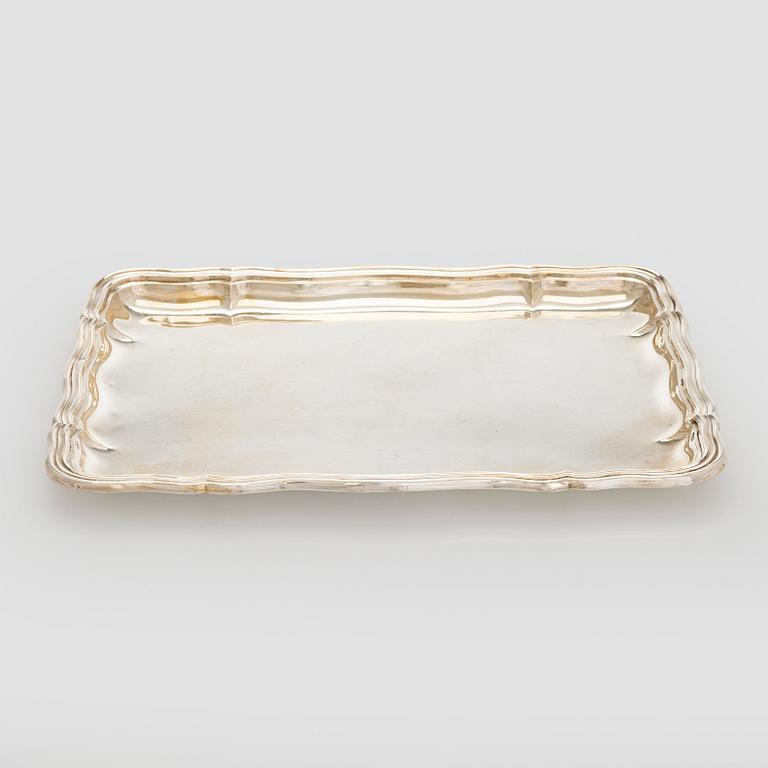 Bricka, silver, Tjeckoslovakien 1929-1941.