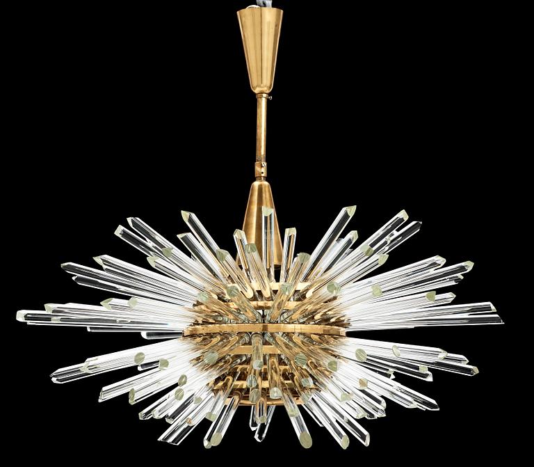 A Bakalowits & Sohne ceiling light, 'Miracle', Vienna 1960's.