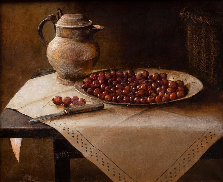 FRITZ JAKOBSSON, oil on canvas, signed and dated 1978.