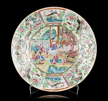 FAT, porslin, Kina, Kanton. 1800/1900-tal.