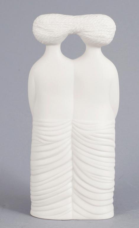 FIGURIN, parian, "Tvillingarna" ur serien Figurin, Stig Lindberg, Gustavsberg.