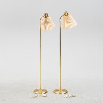 Golvlampor, ett par, modell 7210, Boréns, 1960-tal.