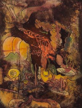 Roberto Matta, "Hurle Flamme".