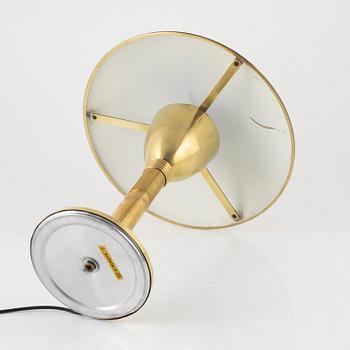 Gaetano Sciolari, a brass table lamp, Italy, second half of the 20th Century.