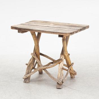 Trädgårdsmöbel för barn, 4 delar, 1900-talets andra hälft.