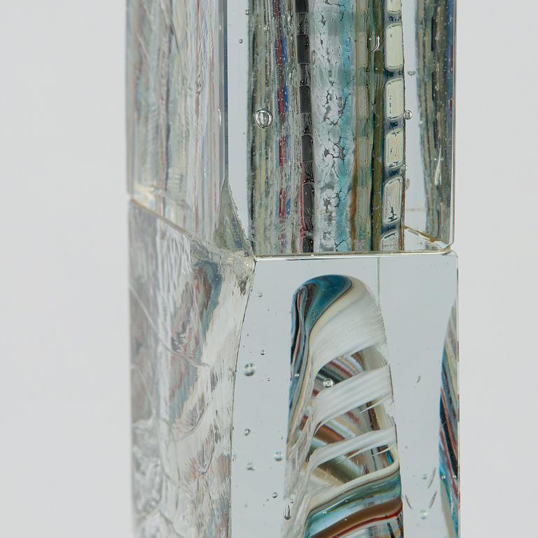 Oiva Toikka, veistos, signeerattu Oiva Toikka Nuutajärvi Notsjö 1989.