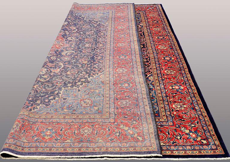 A carpet, Kashmar, ca 395 x 306 cm.