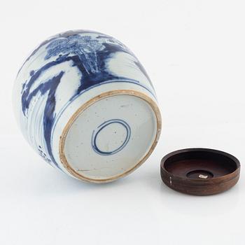 Bojan, porslin, Kina, Qingdynastin, 1800-tal,