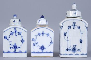 TEDOSOR, 3 st, porslin, troligen Tyskland, 1900-tal.