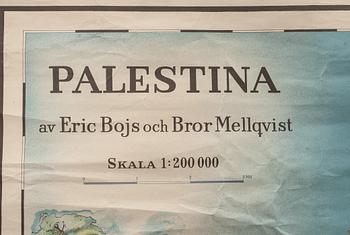 SKOLKARTA, på biblisk jord.