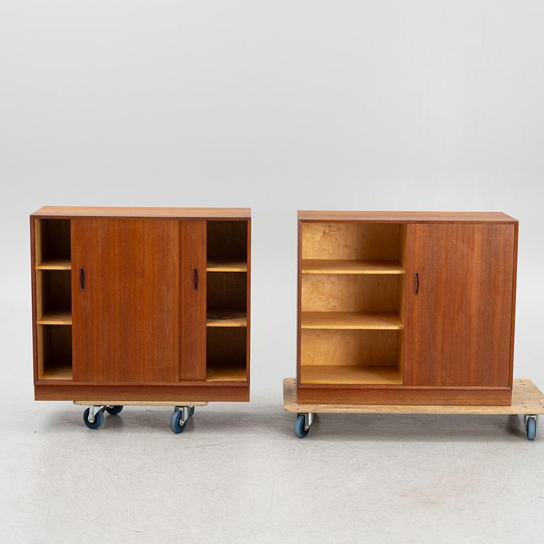 A pair of sideboards, mid 20th century.