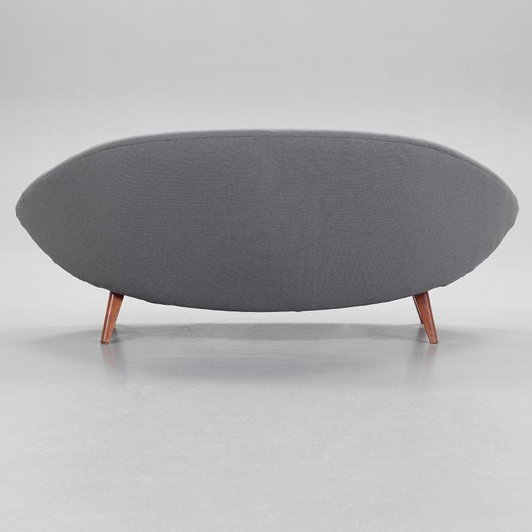 A Swedish upholstered sofa 'The coffee bean', possibly by Folke Jansson, Sweden 1950's.