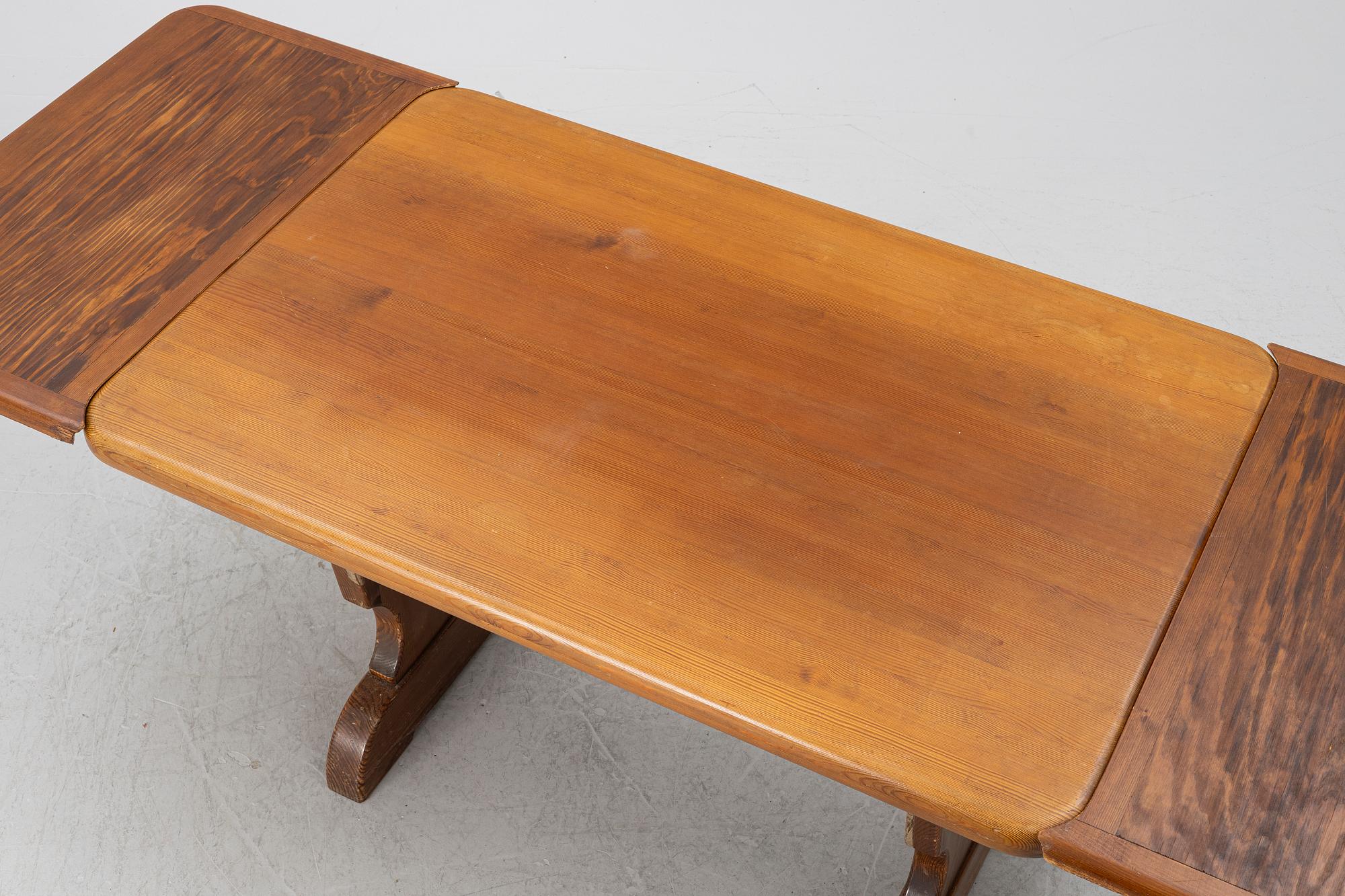 Matbord, 1900-talets andra hälft.