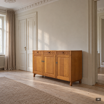 Carl Malmsten, a sideboard, 'Calmare Nyckel'.