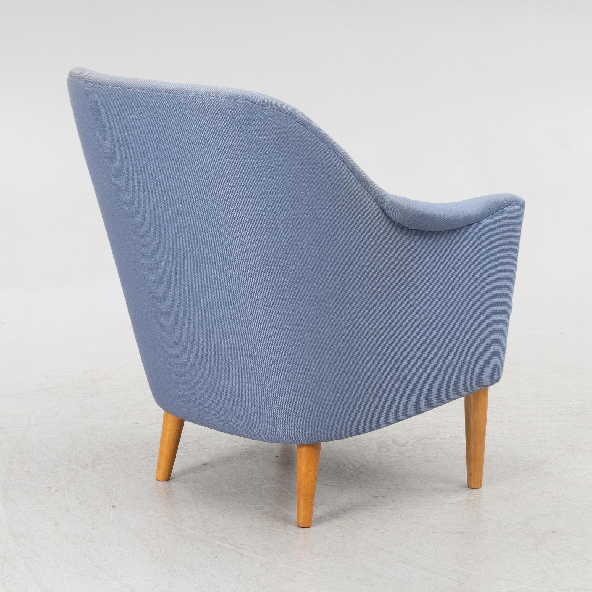 Carl Malmsten, fåtölj, "Samsas", 1900-talets andra hälft.