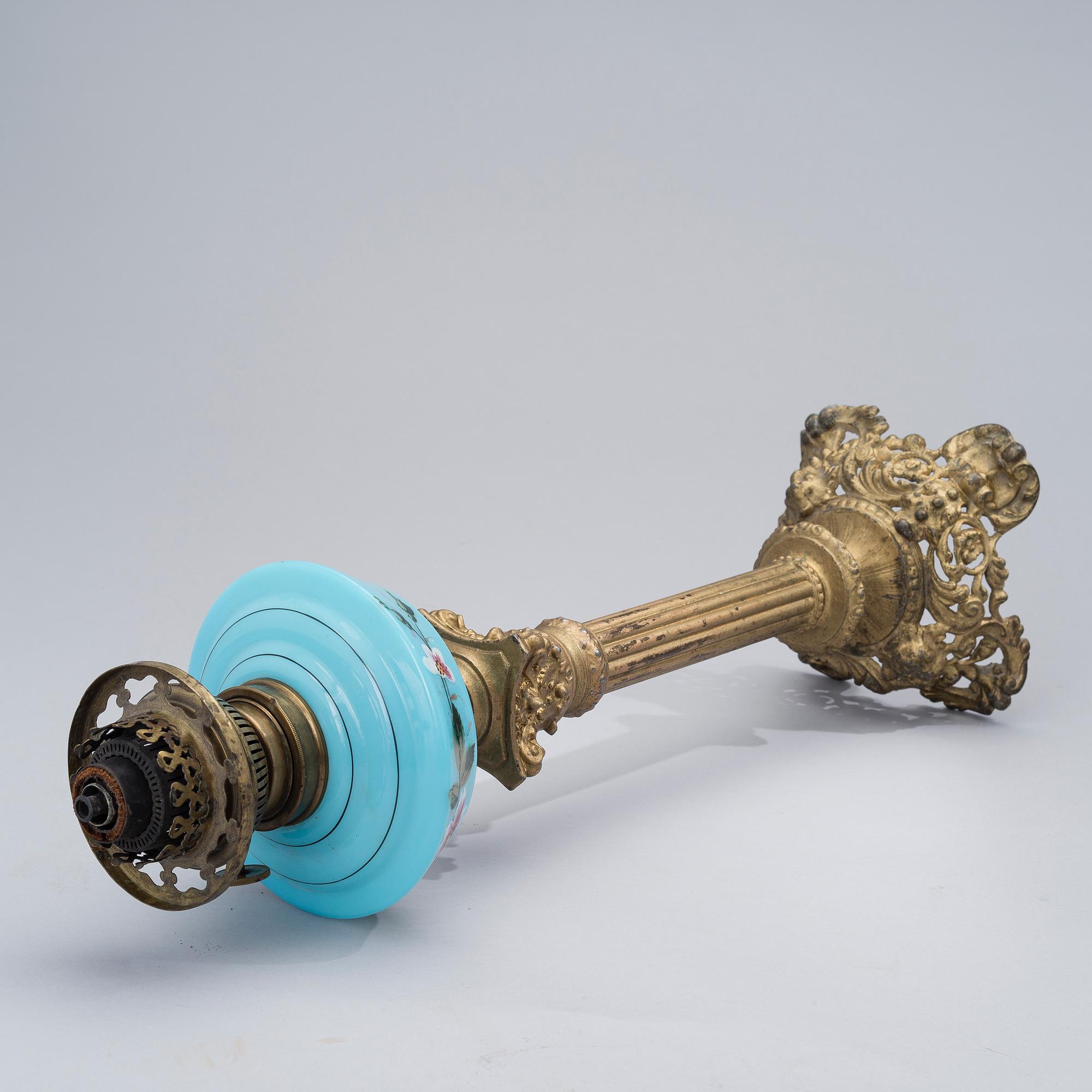 FOTOGENLAMPA, märkt "Stobwasser Berlin", 1800-talets slut.