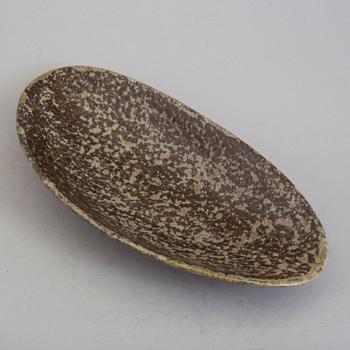 HANS HEDBERG, fat, starkeldsfajans, Biot, Frankrike, signerat HHg.