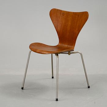 STOL, "Sjuan", Arne Jacobsen, Fritz Hansen, 1960-tal.