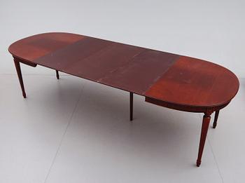 MATGRUPP, 5 delar, gustaviansk stil, 1900-talets andra hälft.