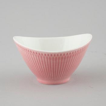 TEESERVIS, 16 delar, porslin, "Rosmarin", Herta Bengtsson, Rörstrand, 1950/60-tal.