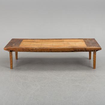 A Japanese wooden table, 20th century.