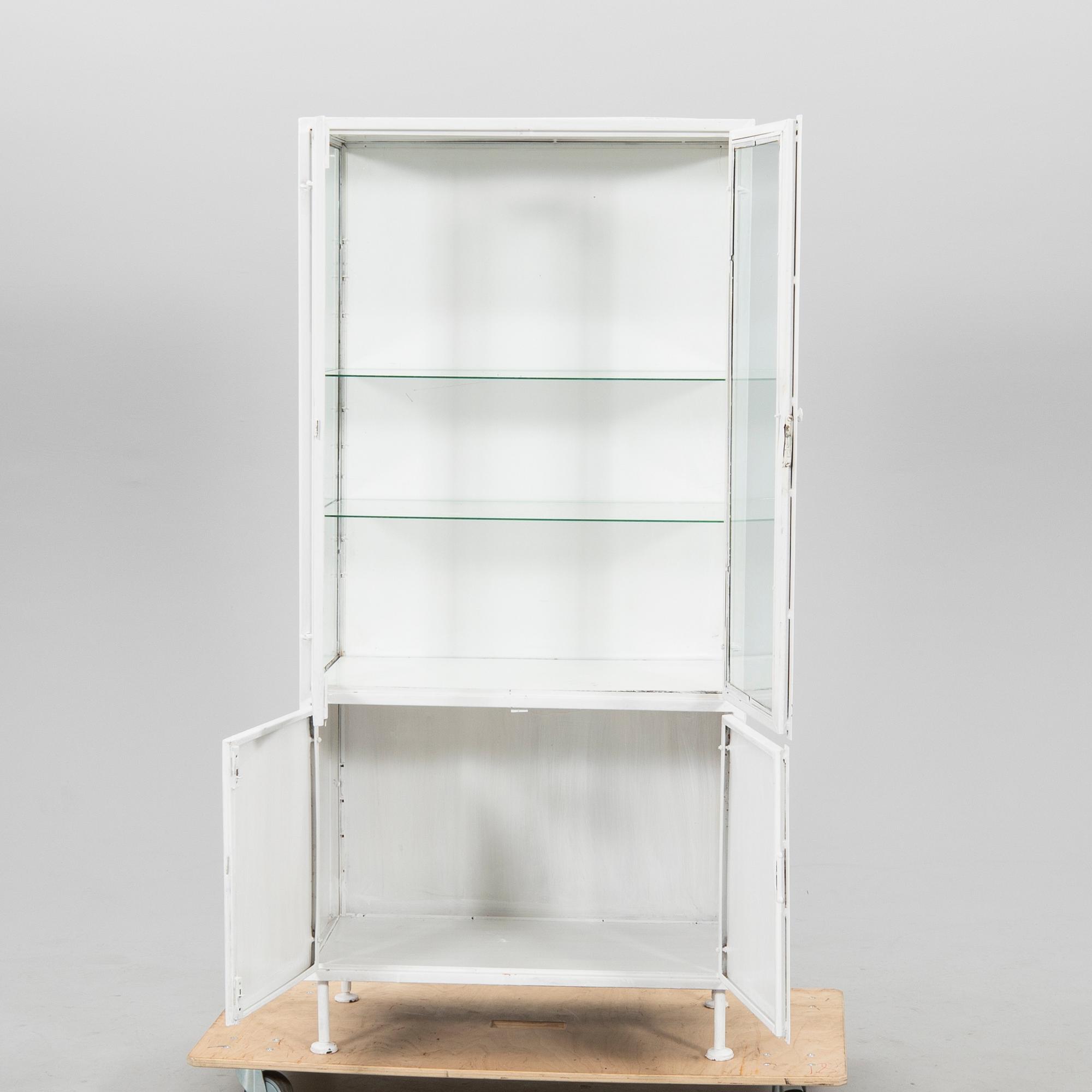 Mid-20th century medical cabinet.