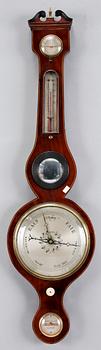 BAROMETER, Barnasconi, Leeds, England, 1800-tal.