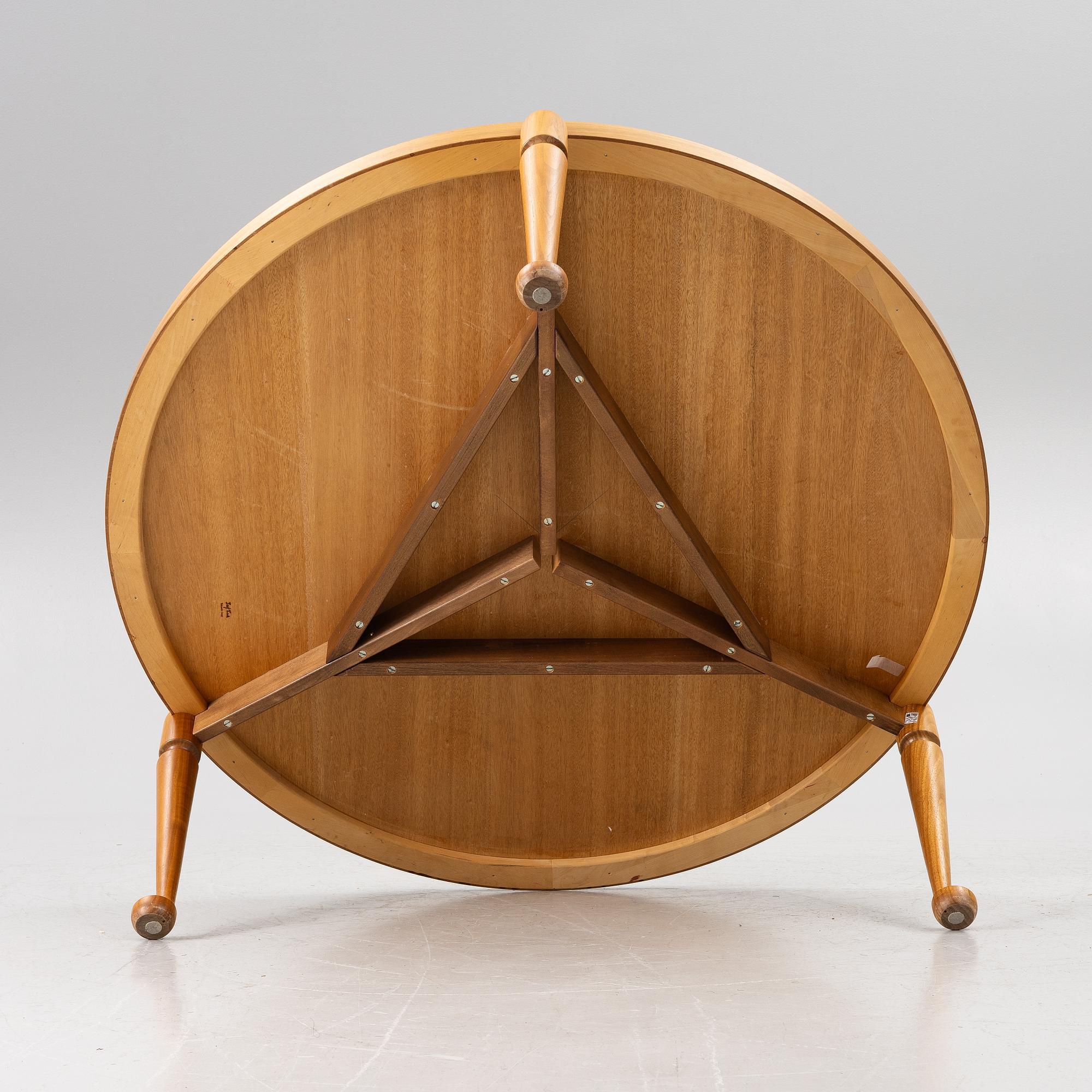 Josef Frank, a model 2139 coffee table, Svenskt Tenn, post 1985.