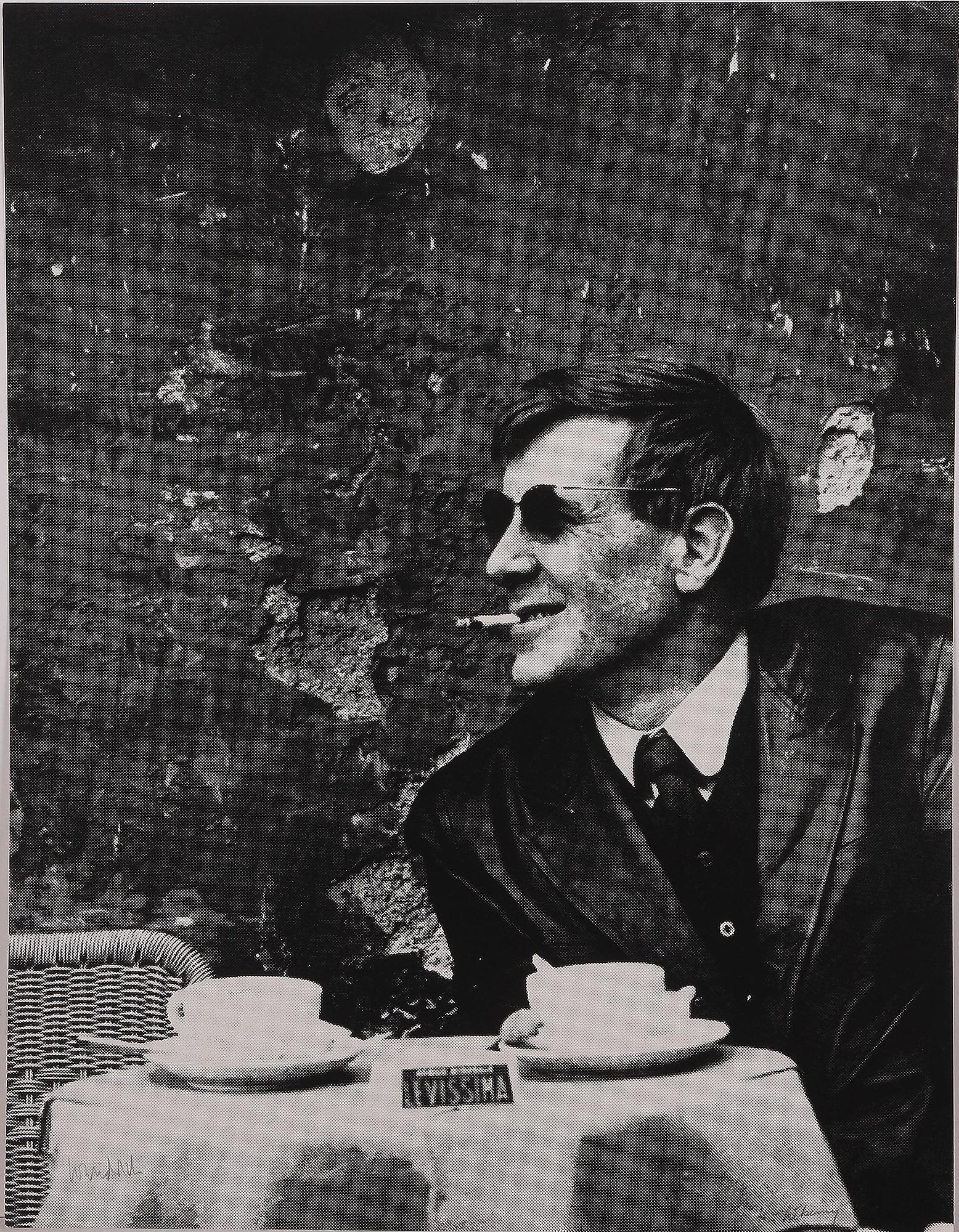 PAUL WUNDERLICH, mapp med 4 färglitografier samt 3 fotoseriegrafier av Karin Szekessy, sign o numr 14/60.