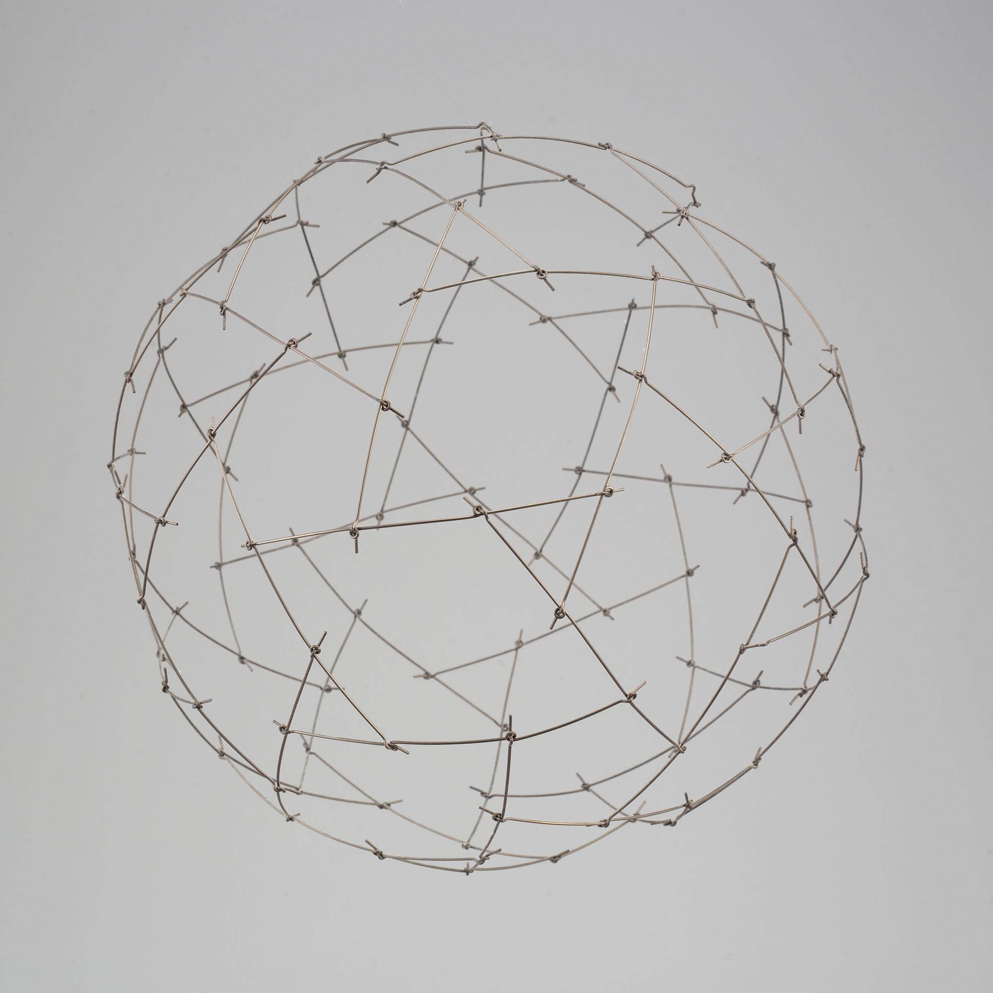LARS ENGLUND, sculpture and paper relief signed and dated 99.