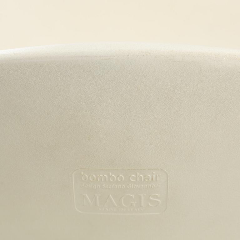 Stefano Giovannoni, four 'Bombo' chairs, Magis, Italy.