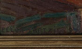 ELLEN TROTZIG, olja på duk, signerad och daterad- 27.