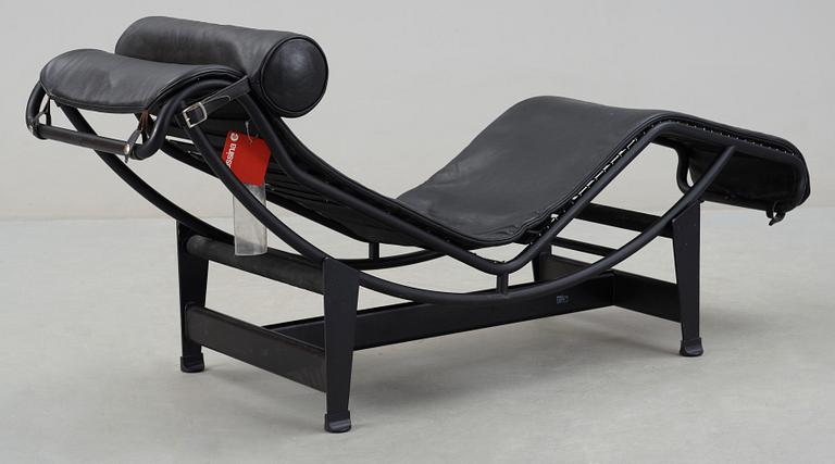 A Le Corbusier, Pierre Jeanneret & Charlotte Perriand 'LC 4' lounge chair, Cassina, Italy.