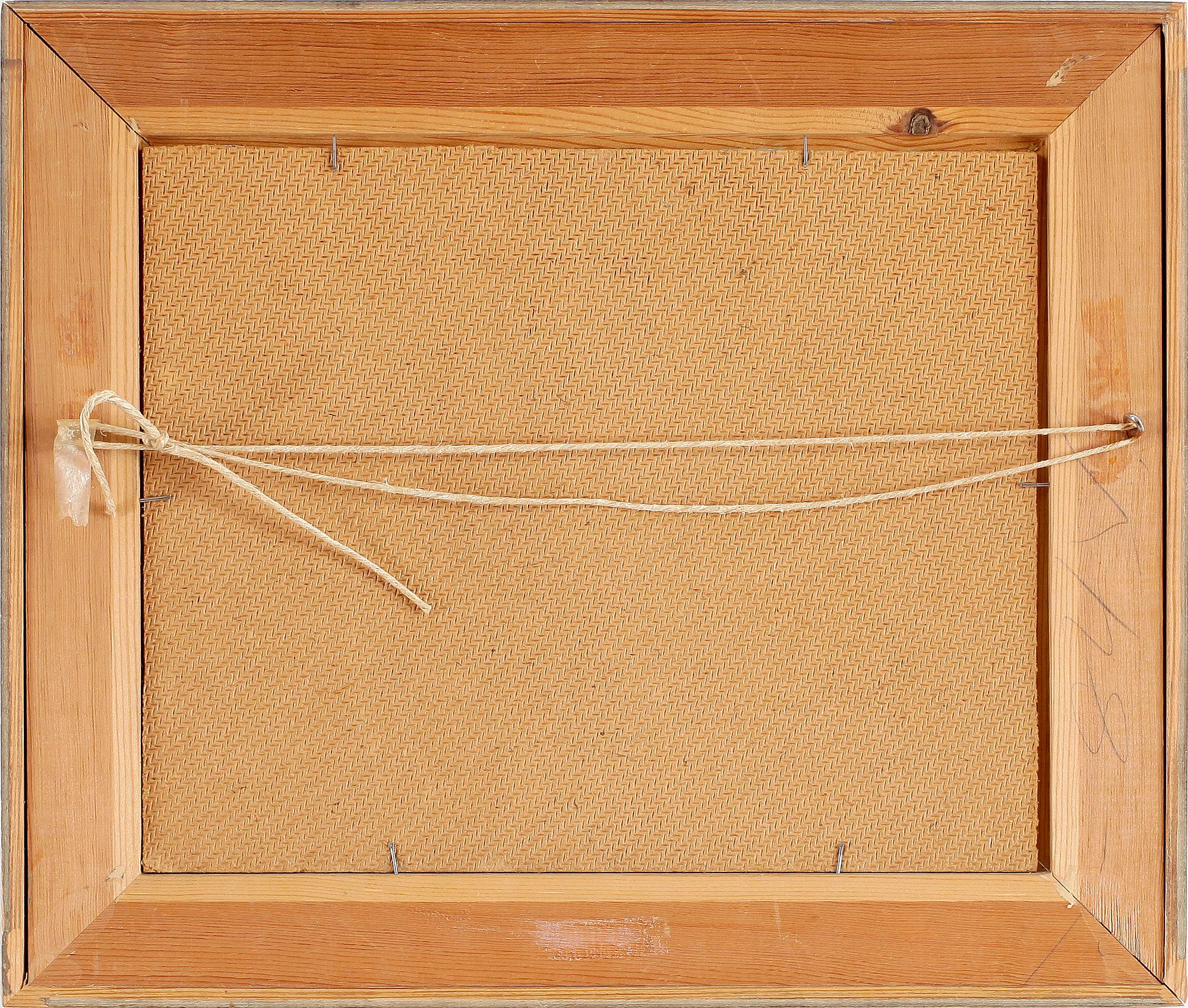 MAURICE BLANCHARD, olja på pannå, signerad.