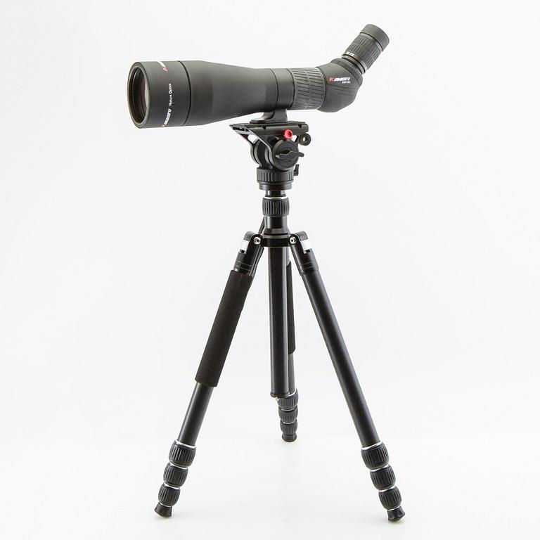 Kamakura EDV-81 spotting scope with tripod, Japan.
