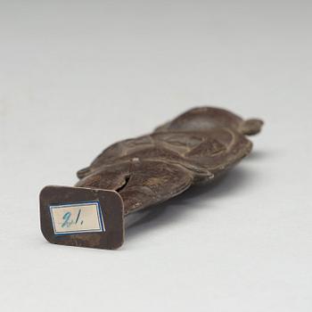 SKULPTUR, silver. Mingdynastin (1368-1644).