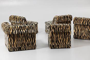 Modular sofa, 5 sections, Scapa Möbler, 1970s.