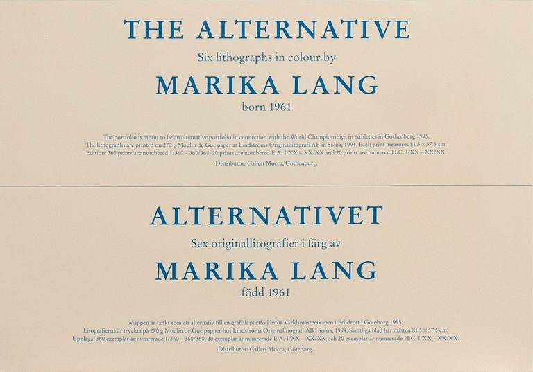 Marika Lang, folder "The Alternative".