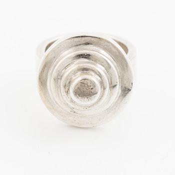 Sven-Erik Högberg, ring, sterlingsilver, Göteborg 1992.