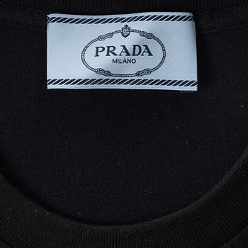 Prada, a cotton and silk top, size XS.