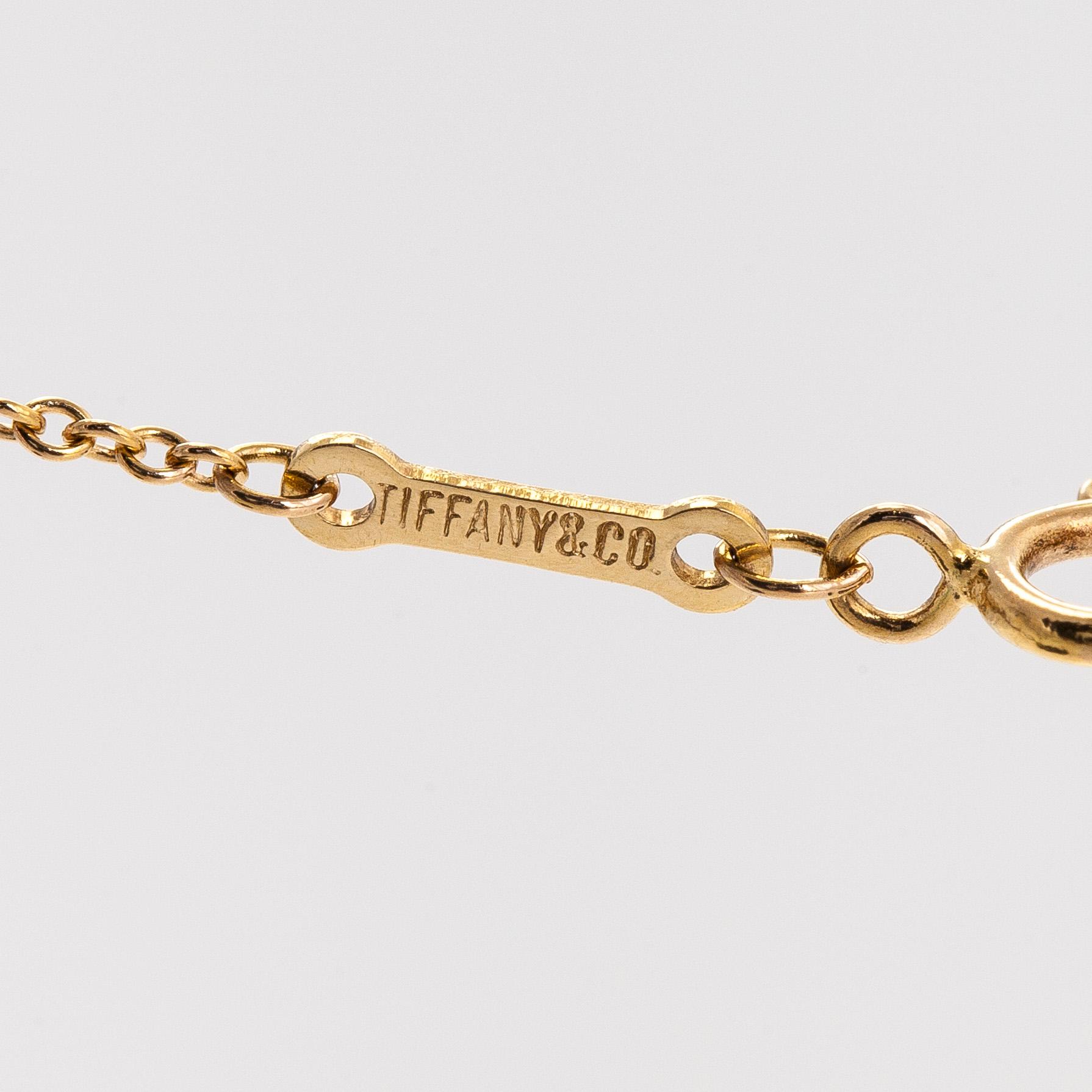 Tiffany & Co, Elsa Peretti, kaulakoru, "Bean", 18K kultaa.