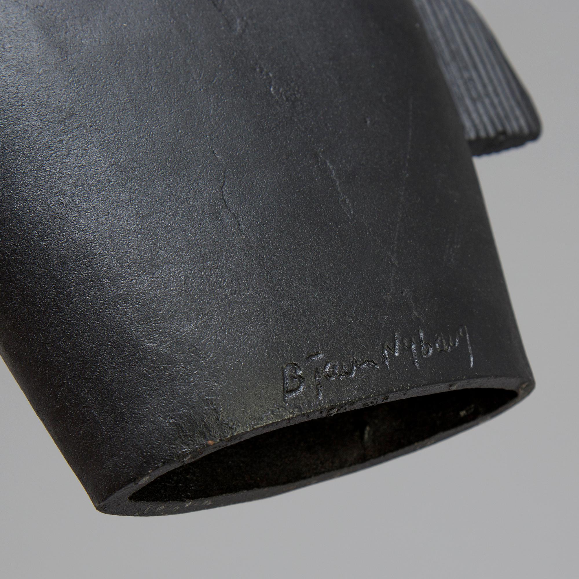 BJÖRN NYBERG, sculpture, cast iron, signed Björn Nyberg.