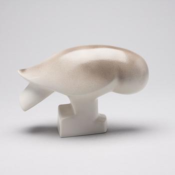 FIGURIN, stengods, signerad Lillemor, Arabia för WWF, 1900-talets slut.