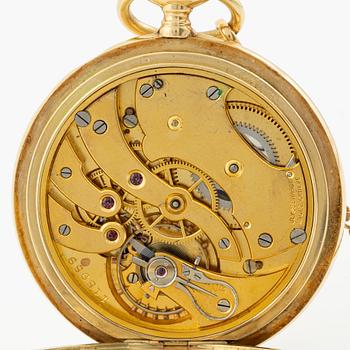 Ulysse Nardin, pocket watch, hunter, 52 mm.