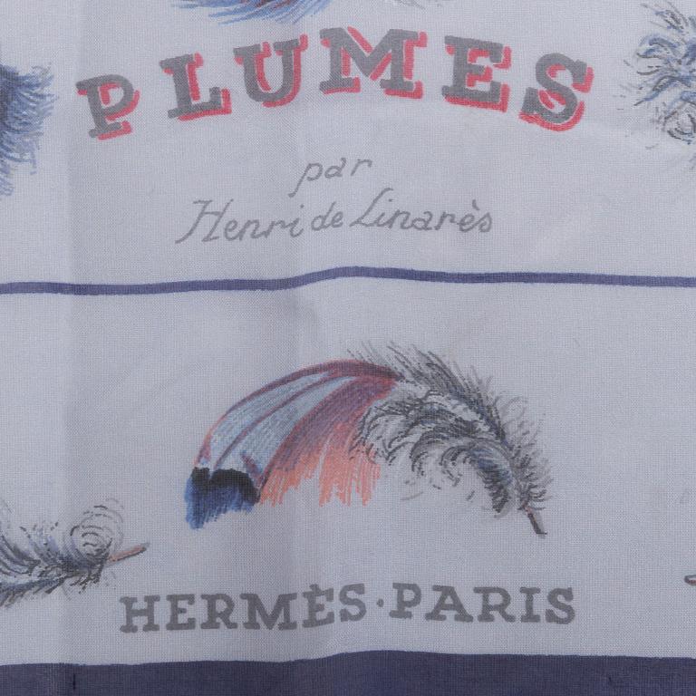 SCARF, "Plumes", Hermès.