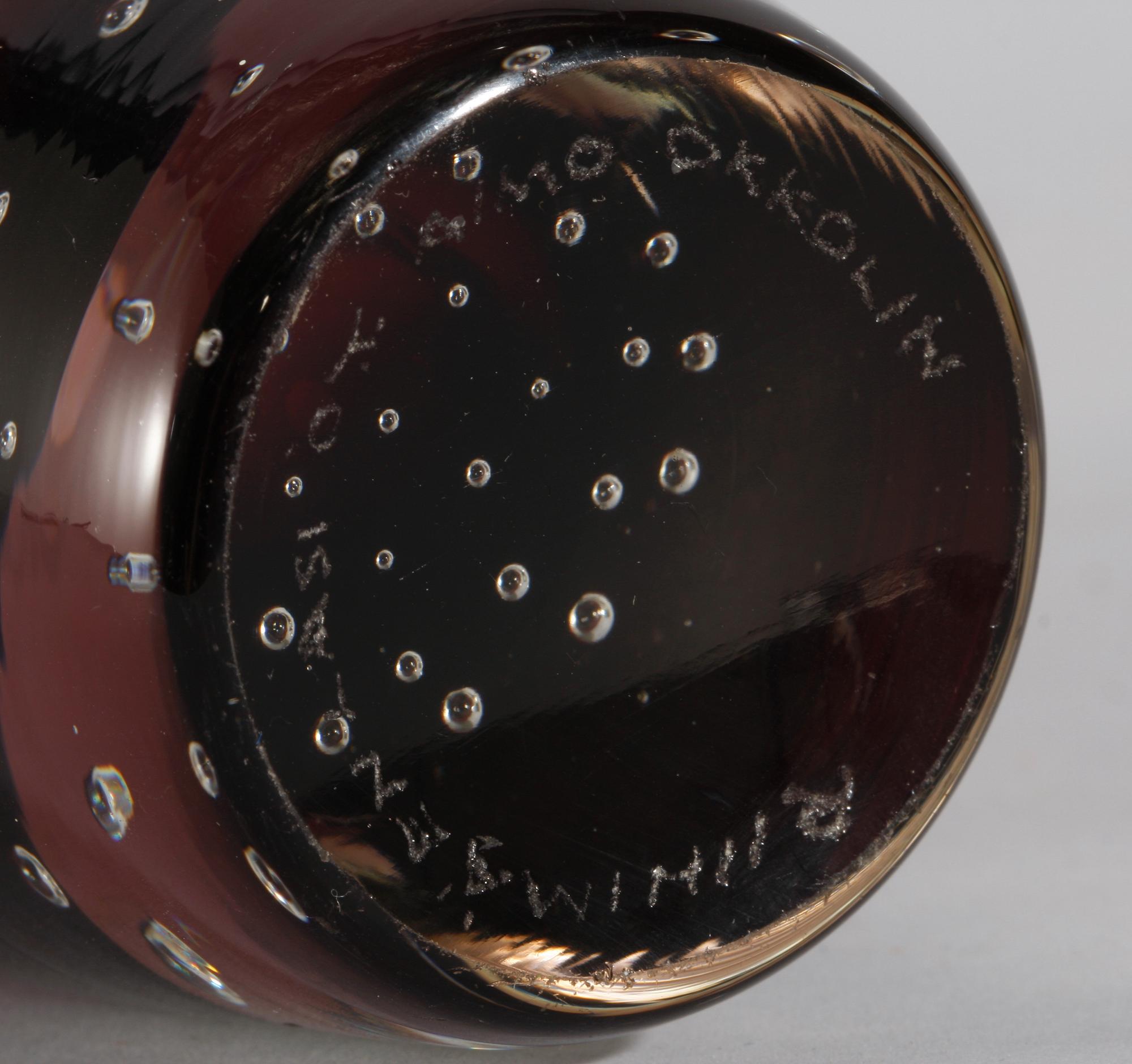 VAS, glas. Riihimäenlasi Finland.